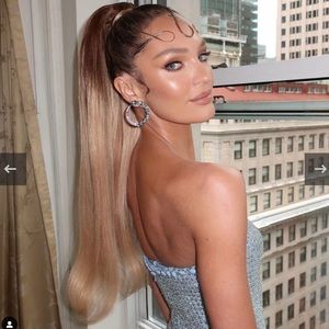 Glam Seamless 100% Remy Hair Balayage Ponytail Extension